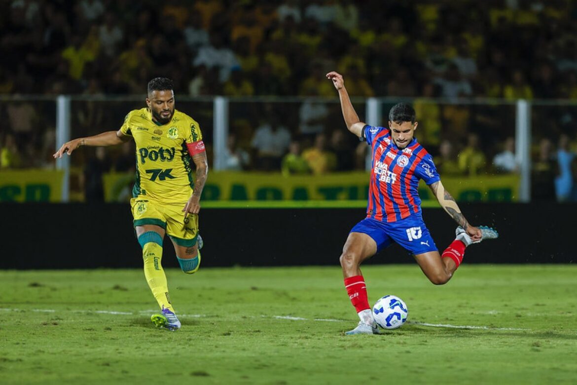 goleado-pelo-mirassol,-bahia-nao-perdia-por-mais-de-cinco-gols-de-diferenca-desde-2023