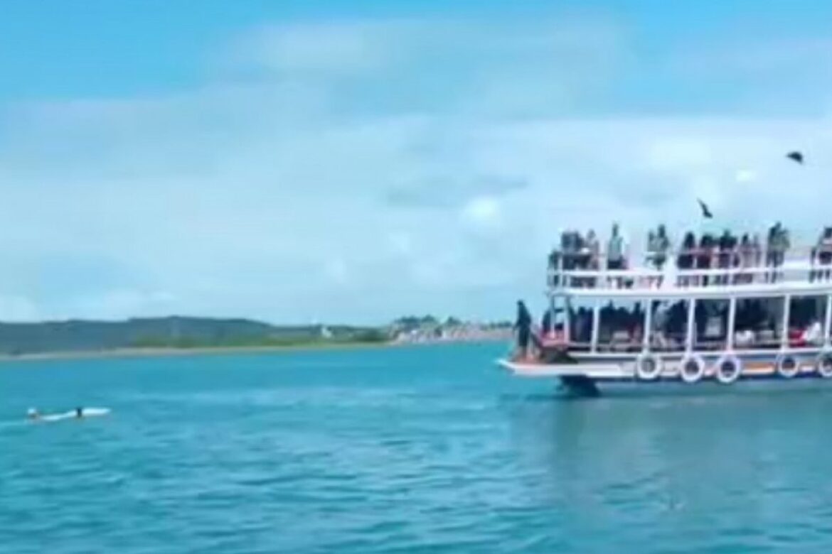 canoa-e-embarcacao-colidem-em-madre-de-deus