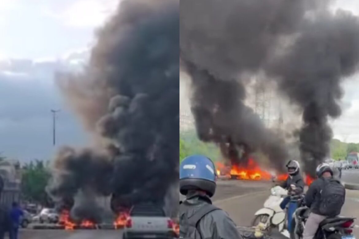 video:-moradores-bloqueiam-trecho-de-rodovia-na-bahia-em-protesto-por-melhorias-no-transporte-publico,-fornecimento-de-agua-e-pavimentacao