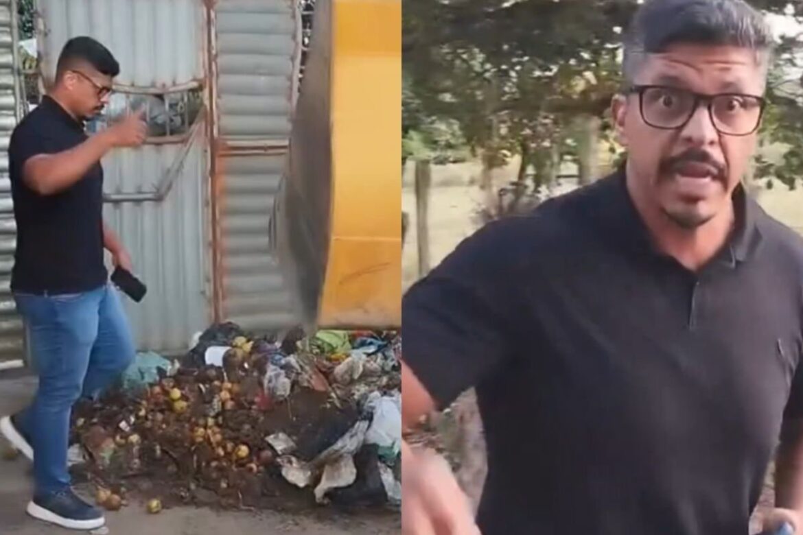 video:-prefeito-na-bahia-se-revolta-com-lixo-descartado-irregularmente-e-joga-na-porta-do-responsavel:-“va-jogar-lixo-na-casa-da-desgraca”