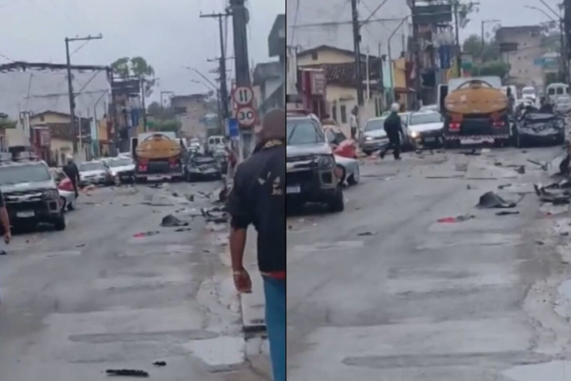 quatro-pessoas-ficam-feridas-apos-caminhao-desgovernado-atingir-dez-veiculos-no-reconcavo-baiano