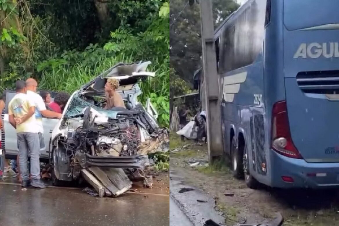 video:-colisao-entre-caminhonete-e-onibus-deixa-um-morto-na-rodovia-ilheus-itabuna
