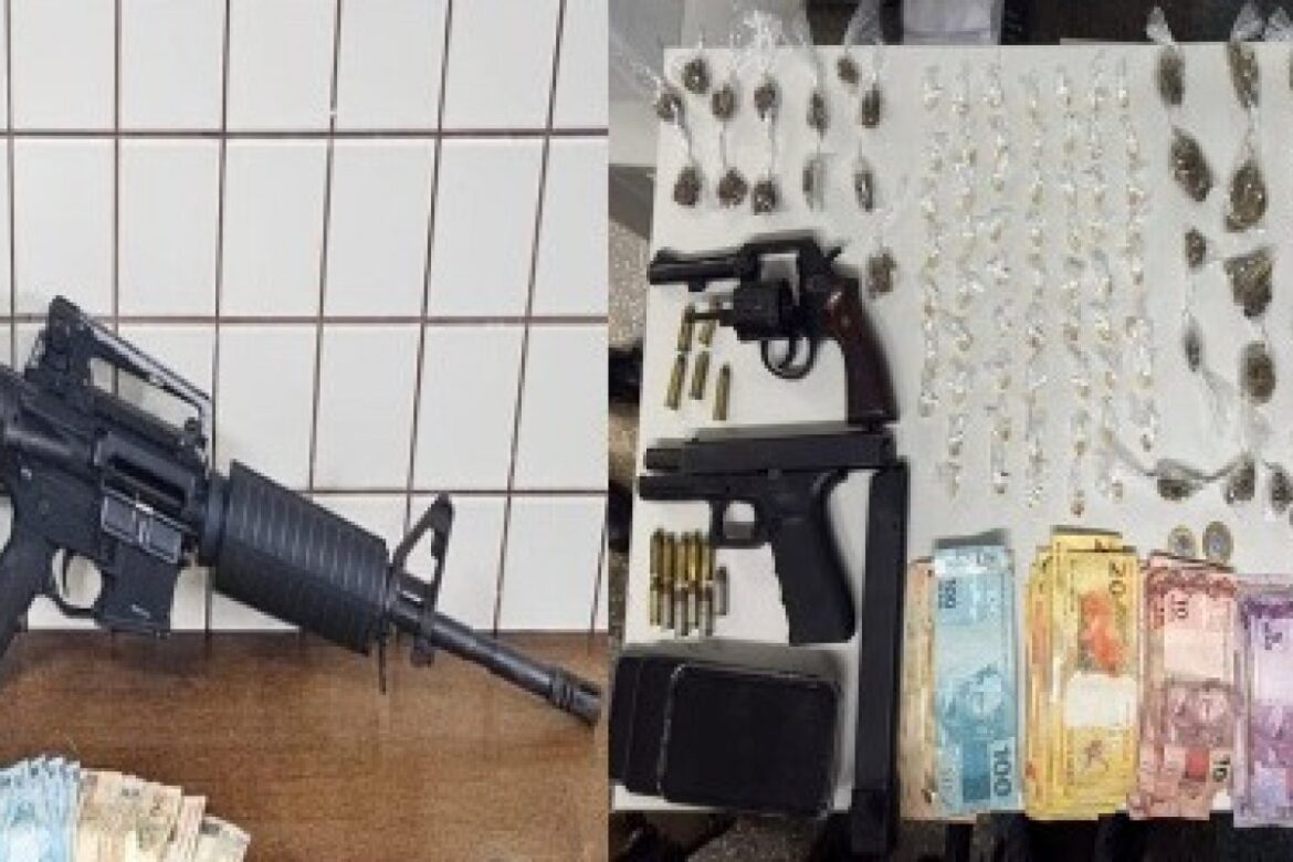 dois-suspeitos-morrem-apos-confronto-com-a-pm-em-camacari;-armas-e-drogas-sao-apreendidas