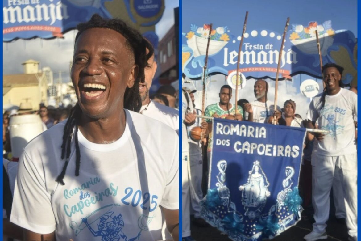 com-apresentacao-gratuita,-desfile-no-rio-vermelho-contara-com-capoeira-e-roda-de-samba-em-celebracao-ao-dia-de-iemanja