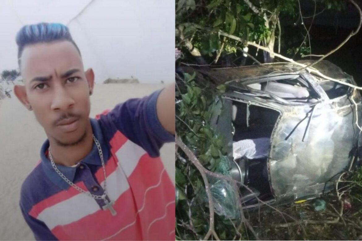 homem-morre-apos-carro-em-que-estava-capotar-na-ba-545,-na-bahia